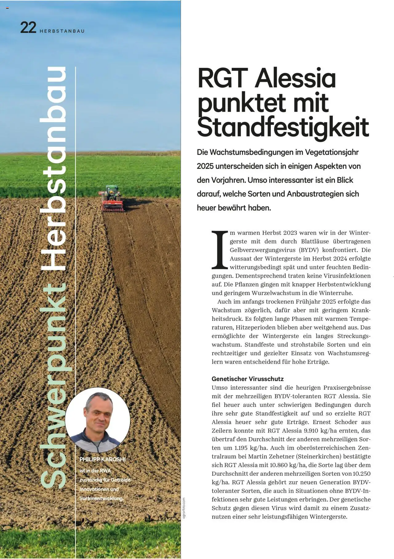 Lagerhaus  Unser Land September 2025 gültig ab 20.08.2025 | Seite: 22 | Produkte: Getreide