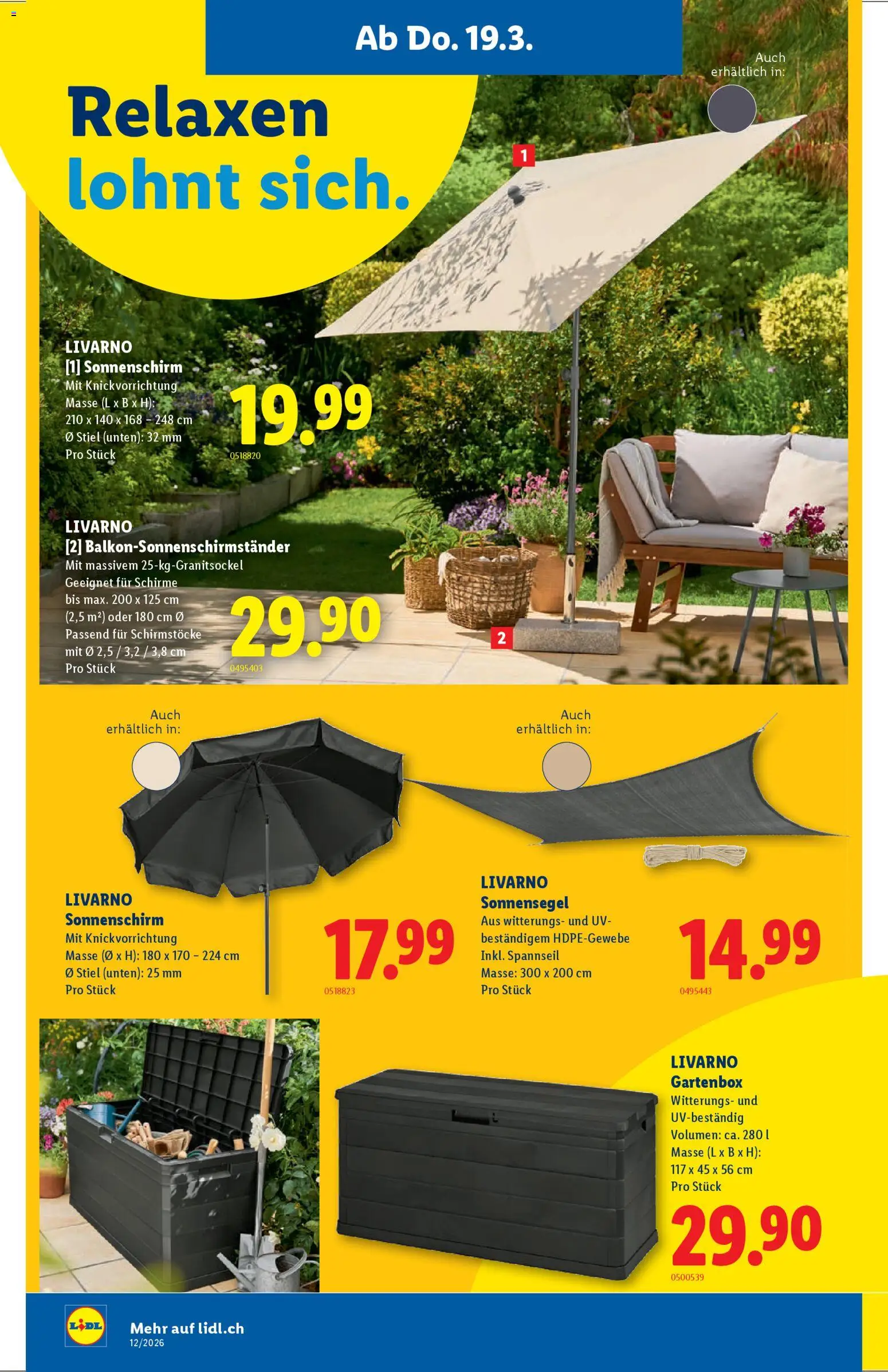 Lidl aktionen – gültig ab 19.03.2026 | Seite: 20