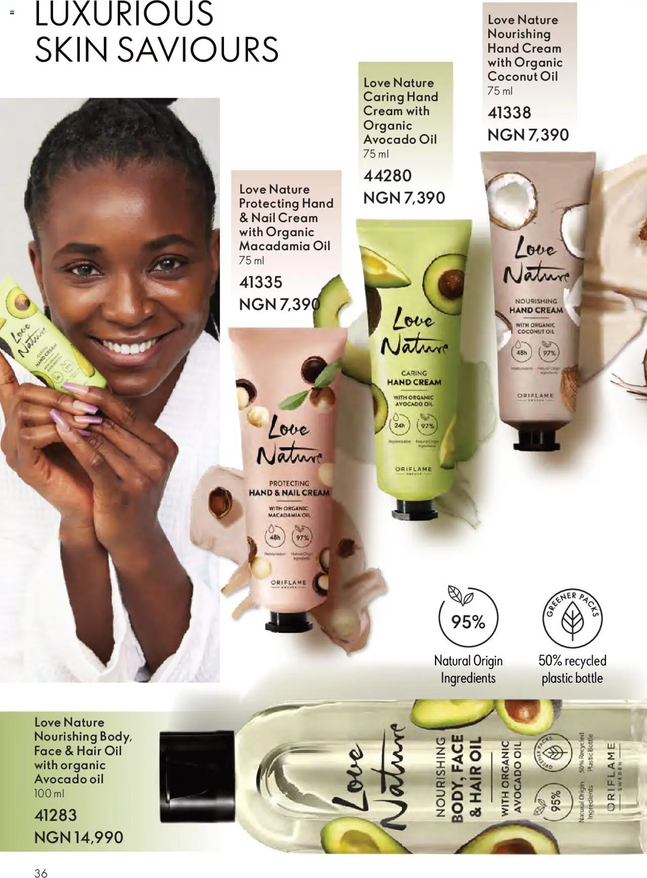 Oriflame - Catalogue  valid from 01.07.2025 | Page: 36 | Products: Cream, Mošt, Oil, Avocado