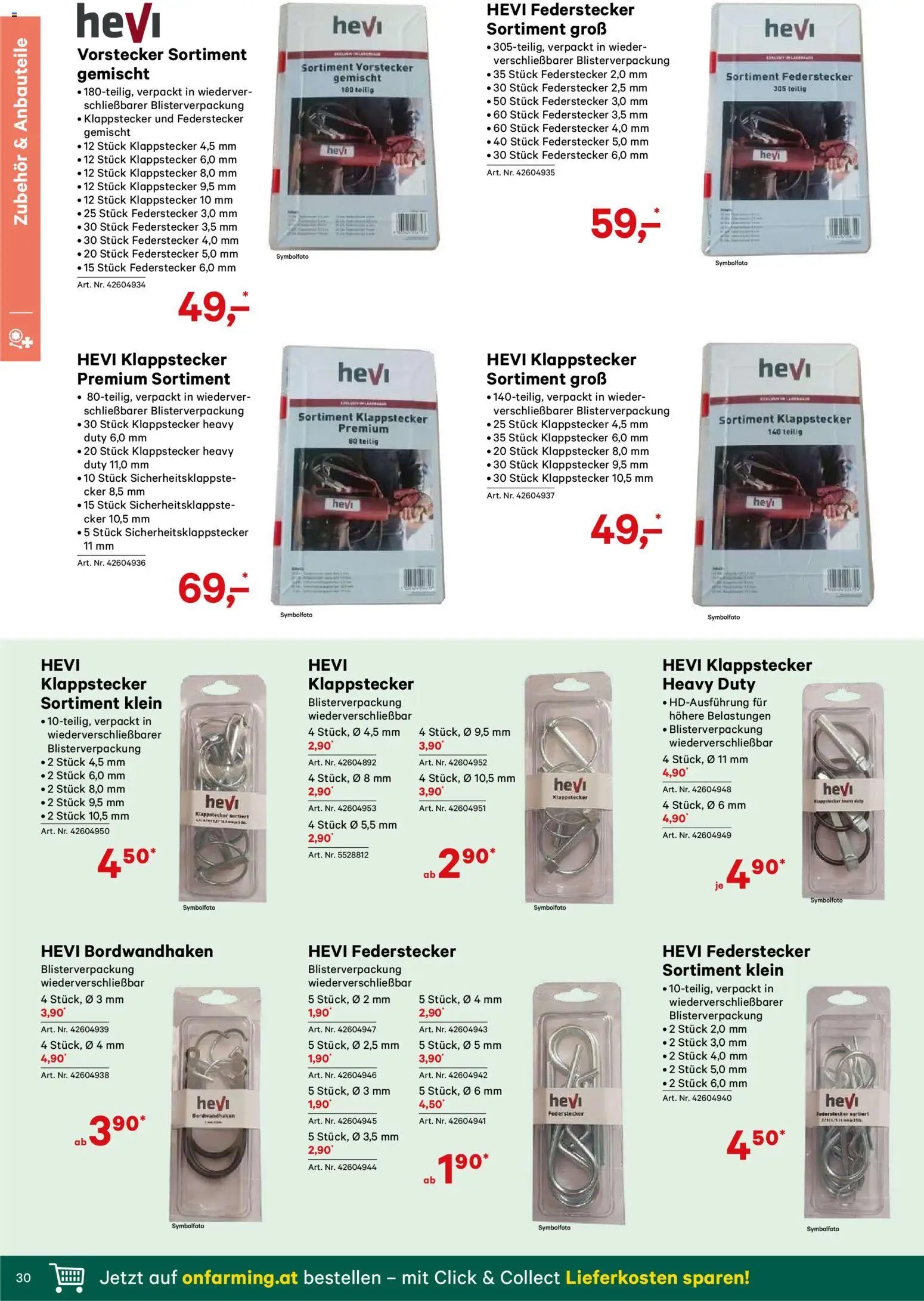 Lagerhaus Verschleißteile & Zubehör gültig ab 01.01.2026 | Seite: 30