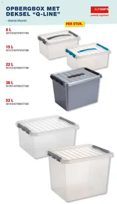 Hubo - Opberging catalogus - Voorbeeld van een folder van Hubo, geldig van 01.01.2025 | Pagina: 23
