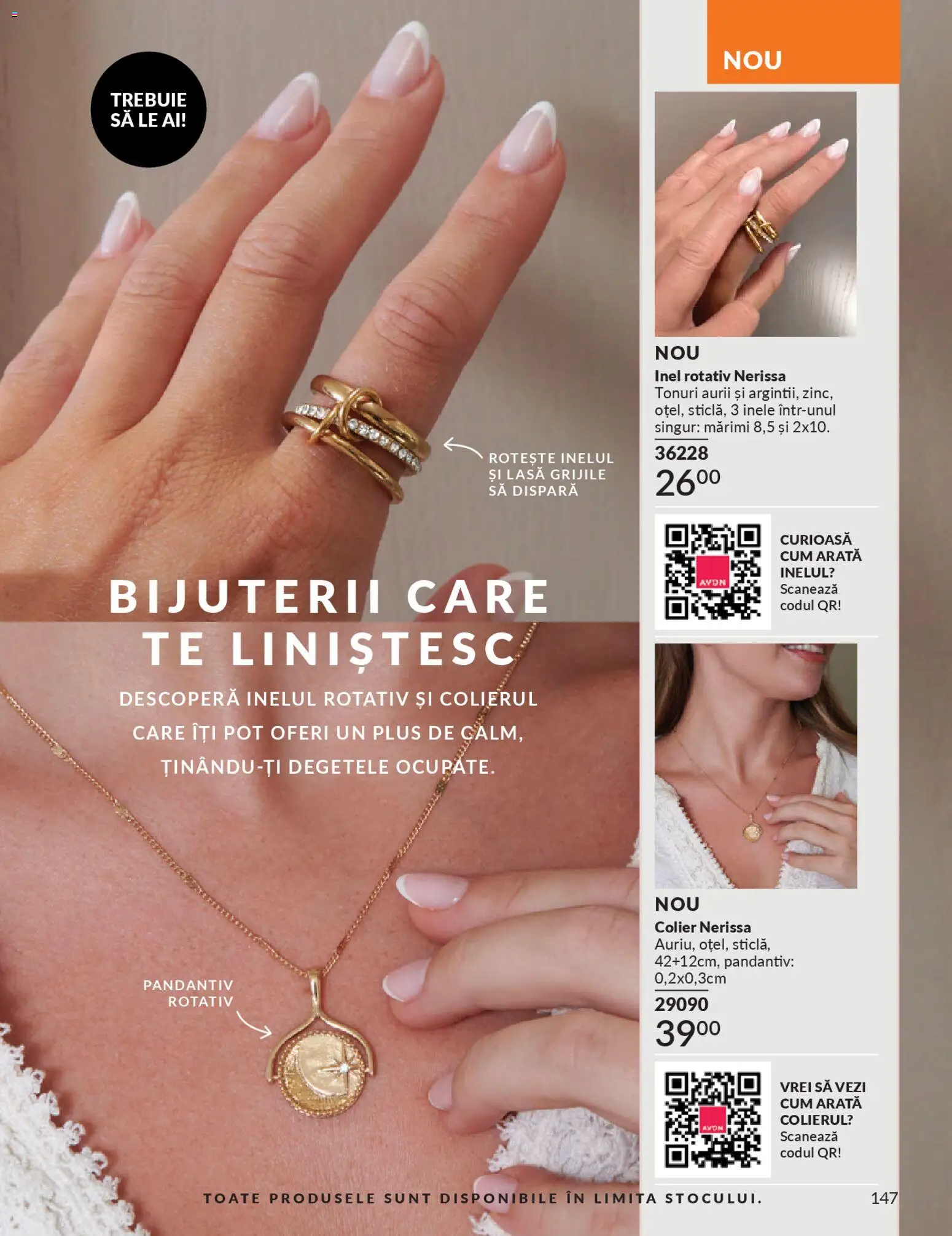 Noul catalog Avon – valabil de la 01.02.2026 | Pagină: 149 | Produse: Colier, Inel