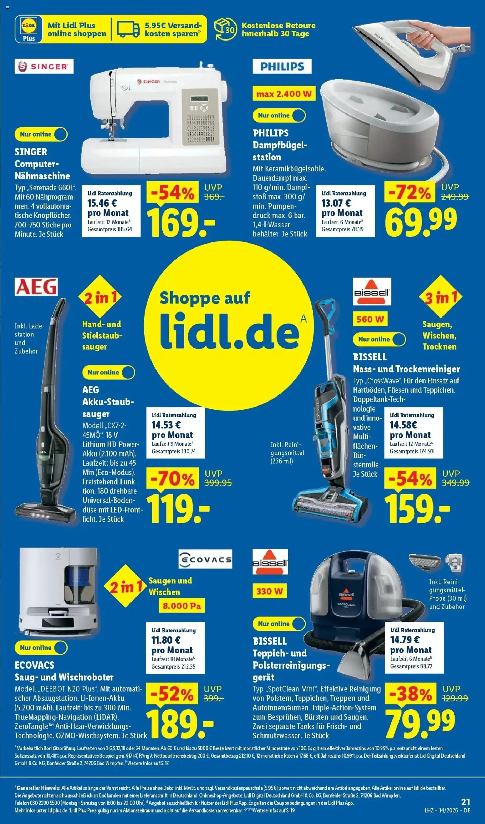 Lidl Prospekt Rheinbrohl – gültig ab 30.03.2026 | Seite: 41 | Produkte: Philips, Bad, Telefon, Computer