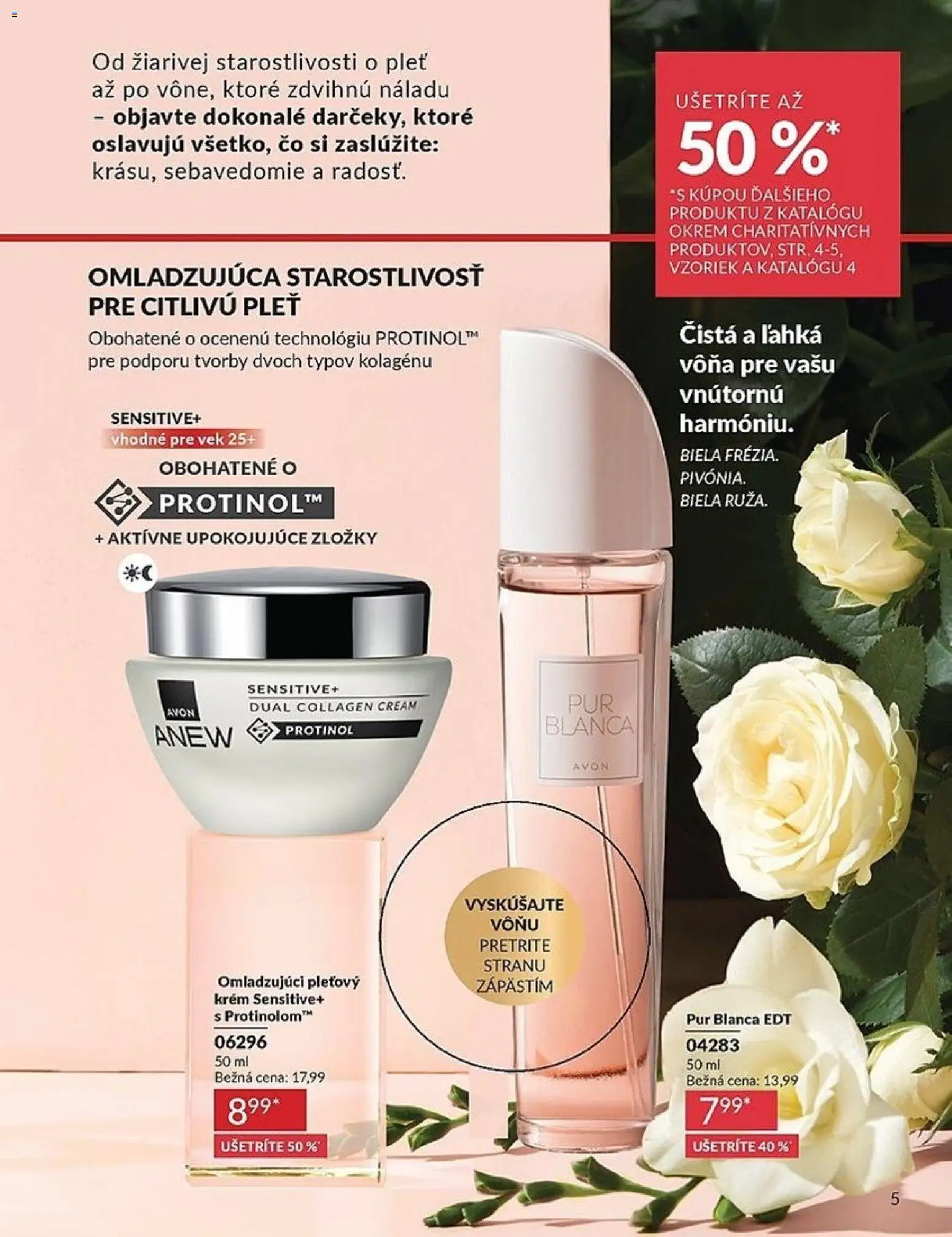 Nové Avon akcie – leták je platný od 01.03.2026 | Strana: 5 | Produkty: Krém