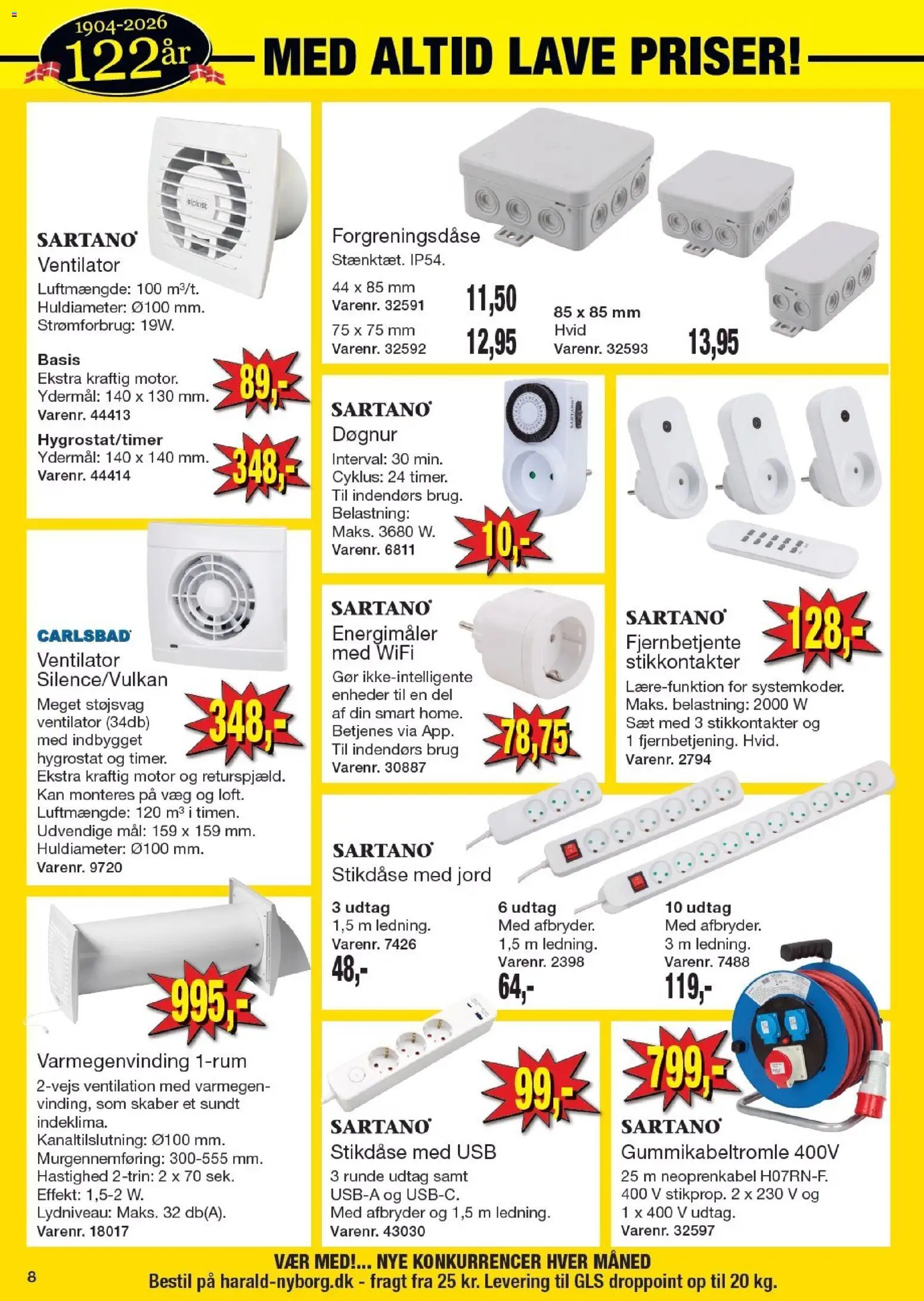 Harald Nyborg tilbudsavis – gyldig fra 01.01.2026 | Side: 8