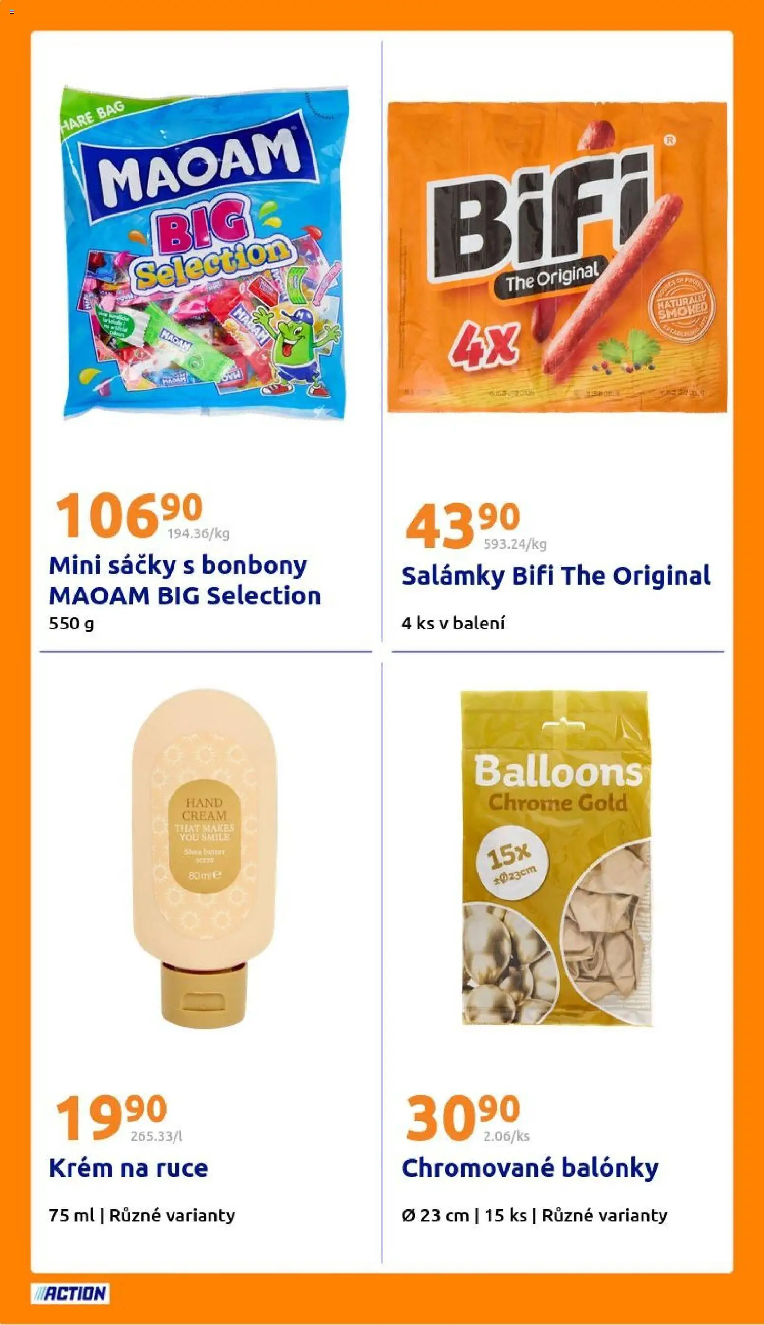 Action leták od 24.12.2025 | Strana: 24 | Produkty: Krém na ruce, Balonky, Bonbóny, Krém