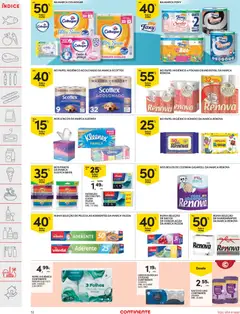 Pré-visualização Continente folheto válido de 03.03.2026 | Página: 52 | Produtos: Esfregão, Perfume, Guardanapos, Óleo