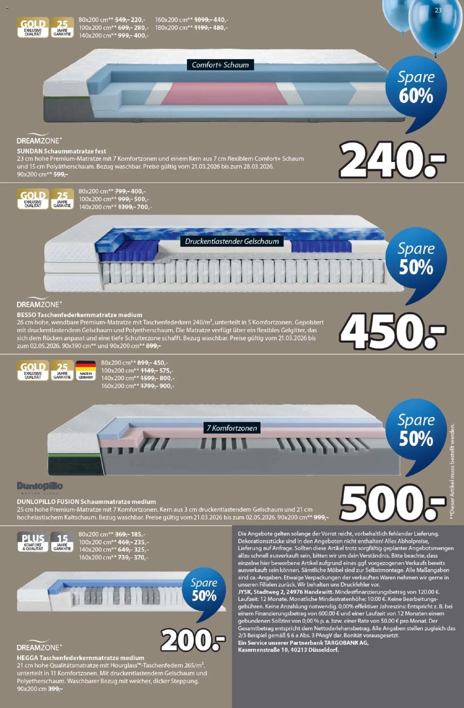 Prospekt JYSK  – gültig ab 15.02.2026 | Seite: 23 | Produkte: Matratze