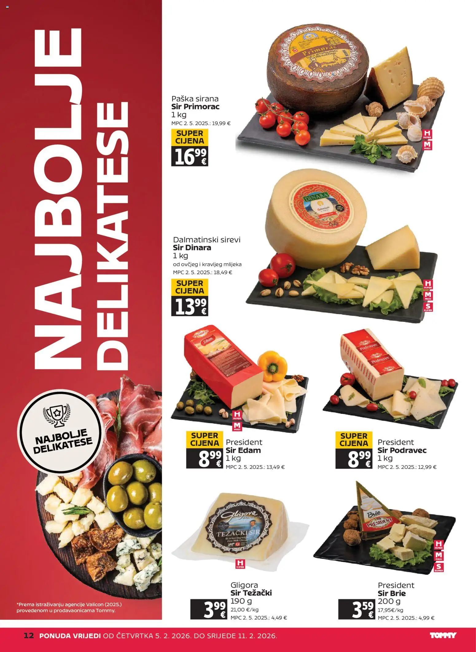Tommy katalog | vrijedi od 05.02.2026 | Stranica: 12