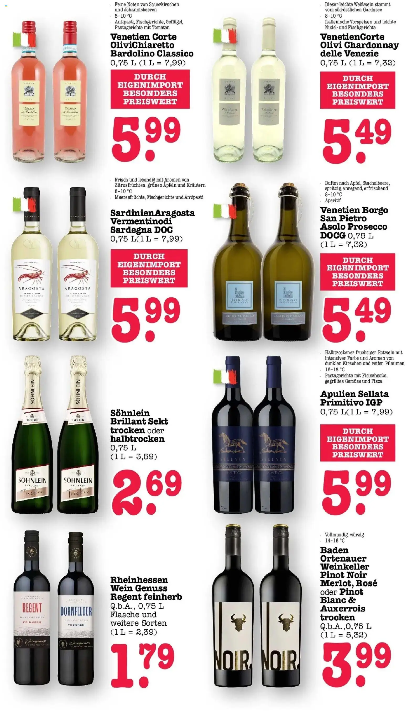 Edeka prospekt Wörth Am Rhein	 – gültig ab 09.03.2026 | Seite: 47 | Produkte: Rotwein, Kirschen, Gemüse, Pizza