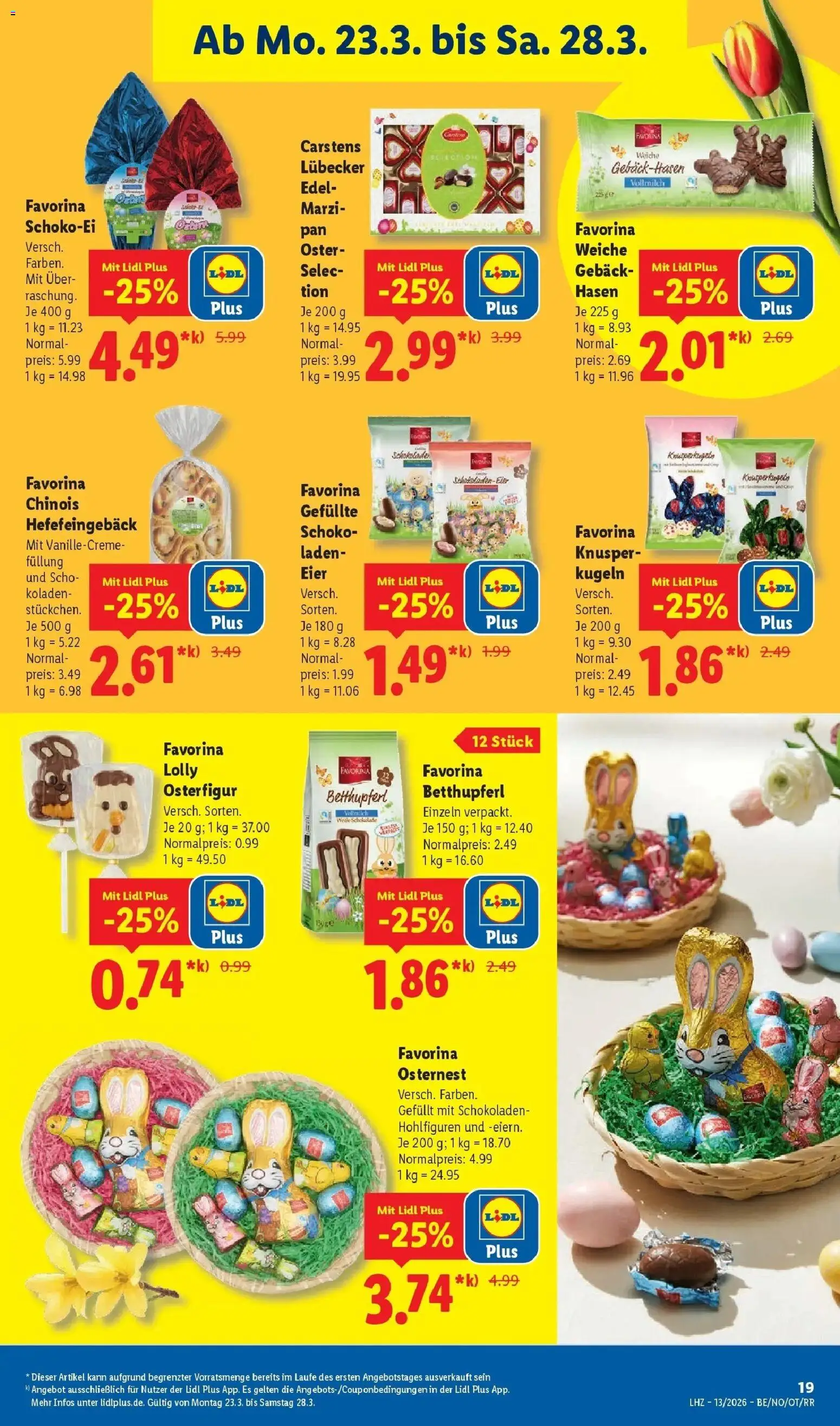 Lidl Prospekt Emlichheim – gültig ab 23.03.2026 | Seite: 29 | Produkte: Eier, Schokolade