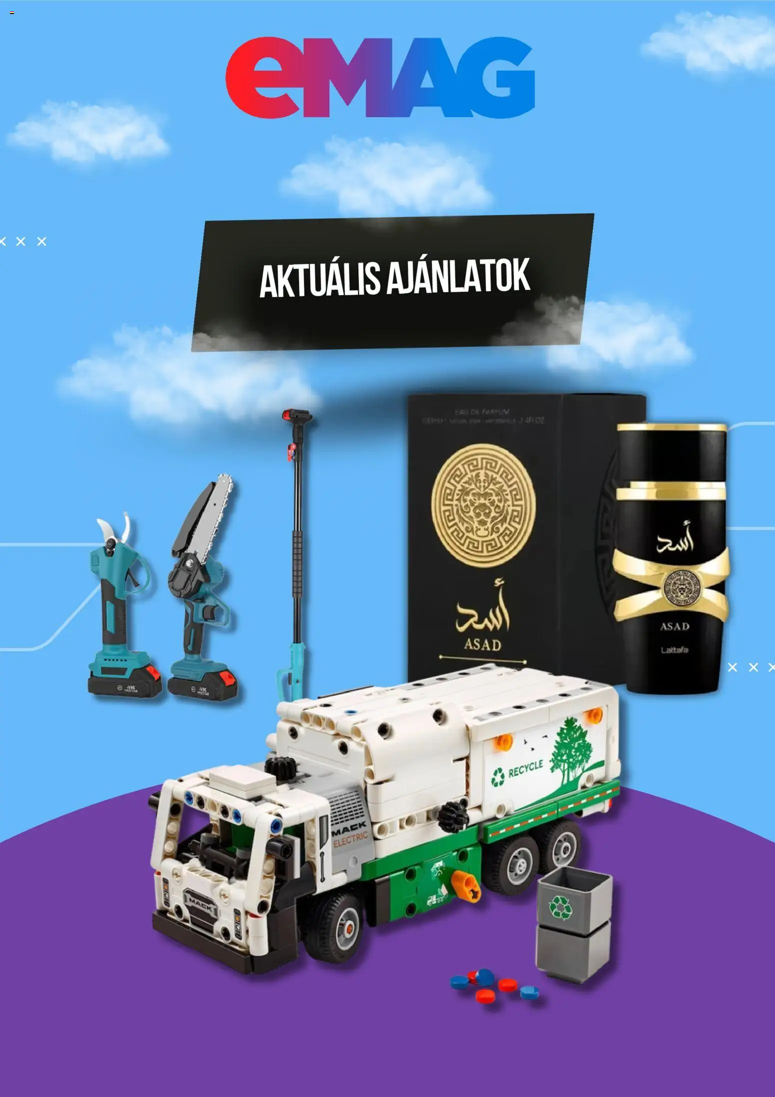 eMAG akciós ujság - amely érvényes a következő dátumtól: 16.02.2026 | Oldal: 1 | Termékek: Parfüm