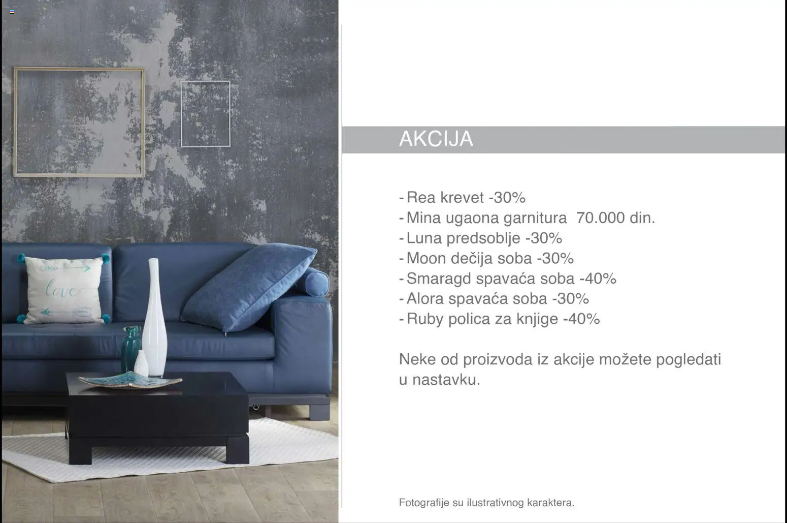 SIMPO katalog - važi od 01.03.2026 | Strana: 2 | Proizvode: Krevet, Polica, Polica za knjige, Ugaona garnitura