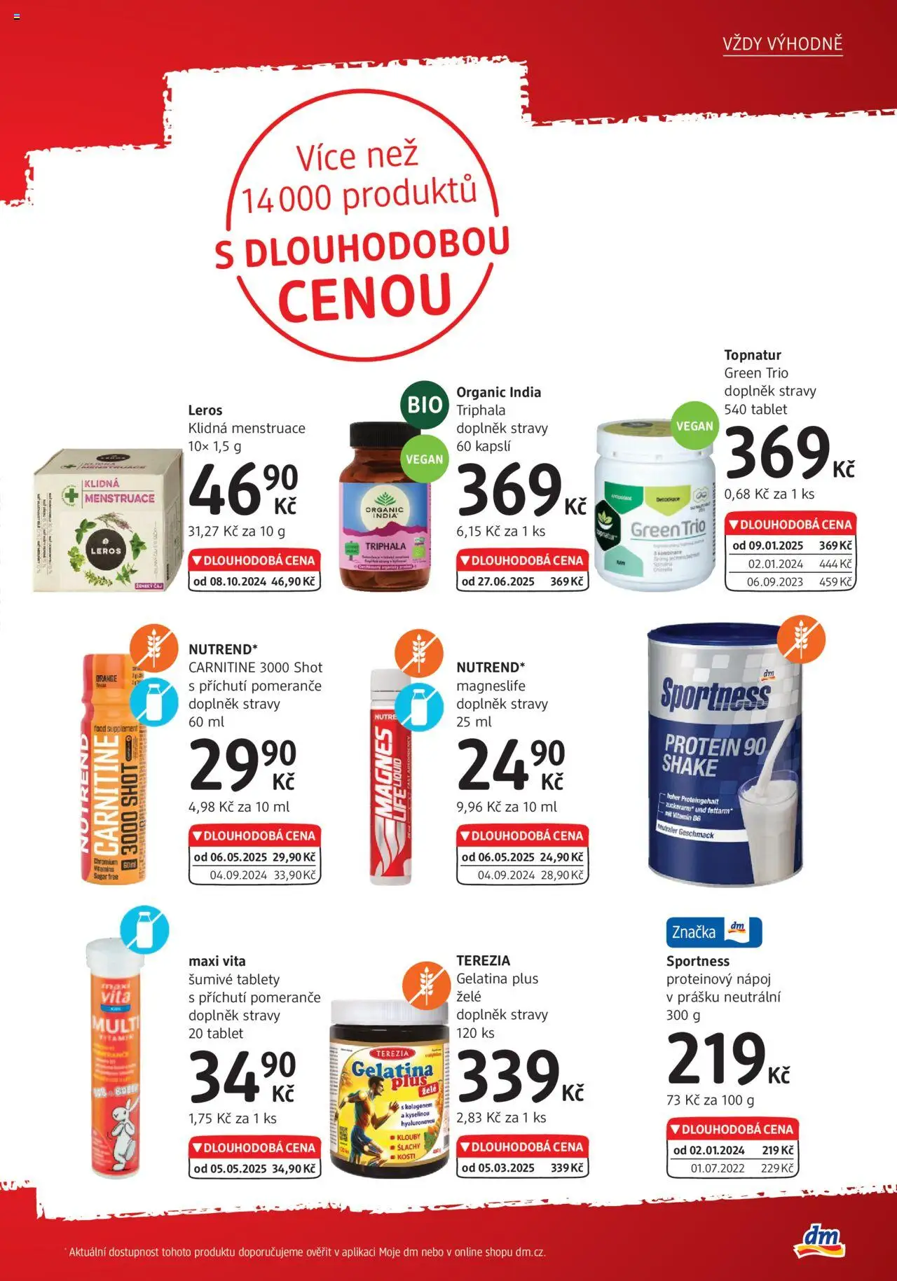 dm drogerie leták - Express od 01.08.2025 | Strana: 3 | Produkty: Vegan, Proteinový nápoj, Tablet, Protein