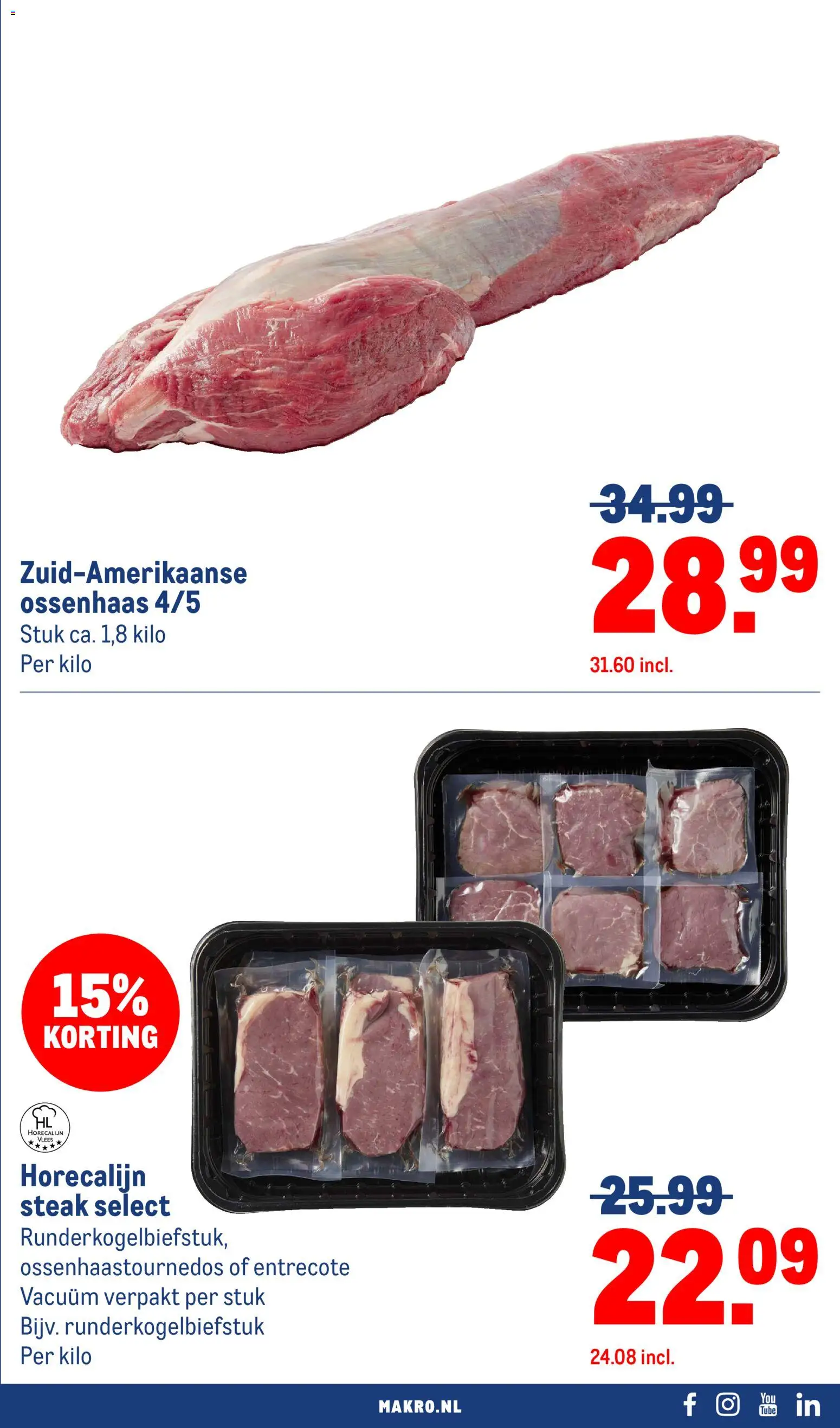 {H1} | Pagina: 15 | Producten: Kisperec, Steak, Hollandi mártás