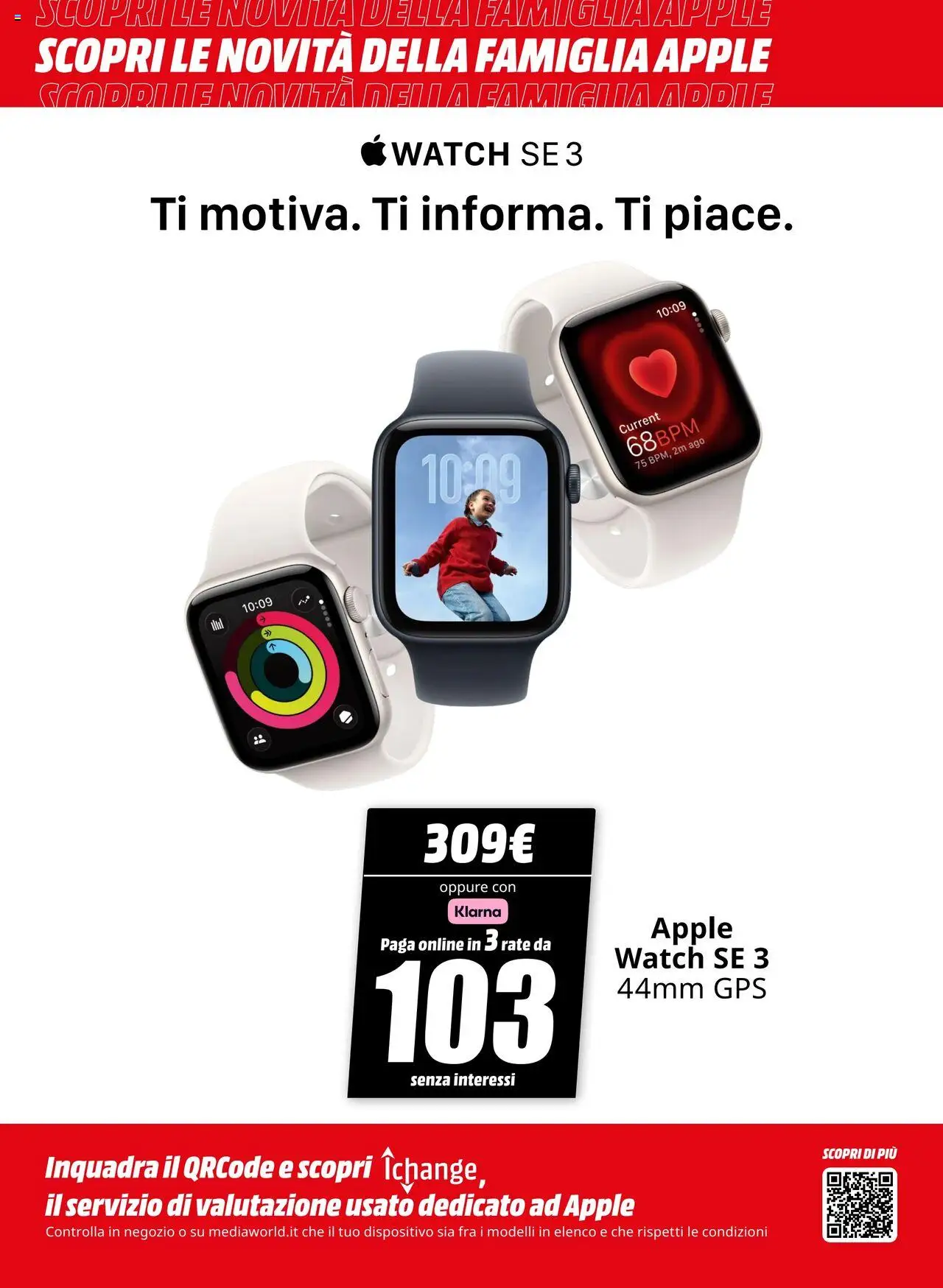 Volantino Media World del 22.09.2025 | Pagina: 6 | Prodotti: Apple Watch