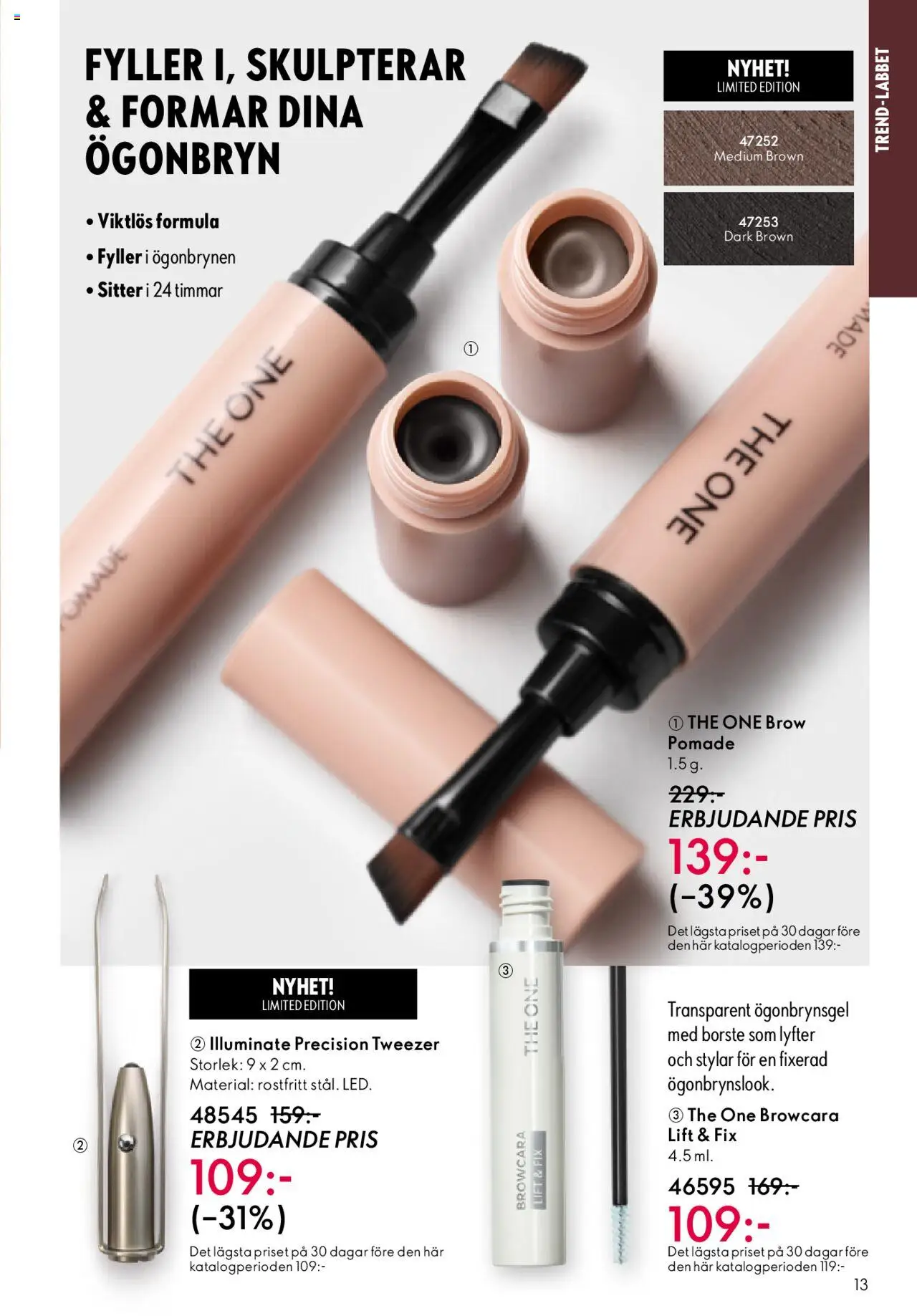 Oriflame reklamblad aktuell från 14.09.2025 | Sida: 13