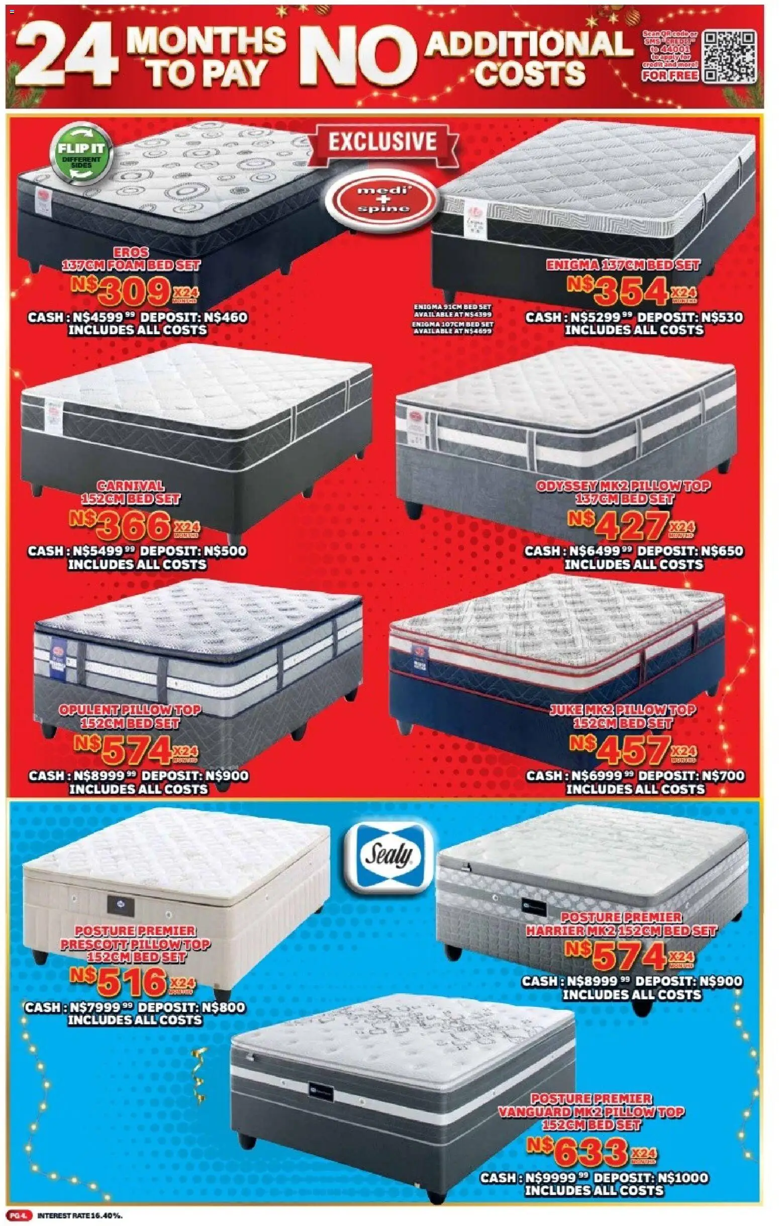 New Lewis Stores catalogue – valid from 08.12.2025 | Page: 4 | Products: Bed, Pillow, Foam