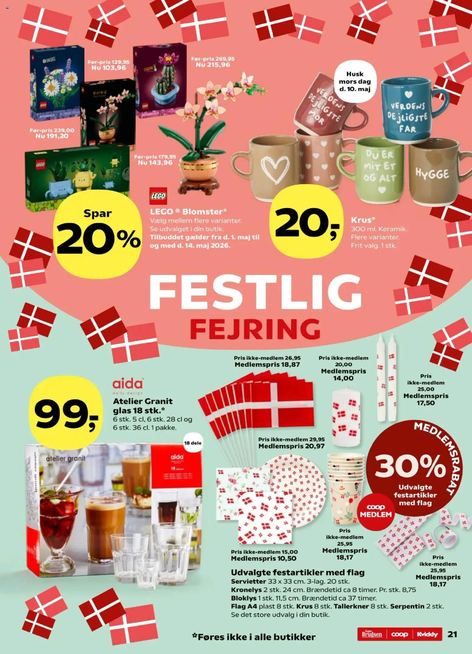 Super Brugsen tilbudsavis – gyldig fra 01.05.2026 | Side: 21