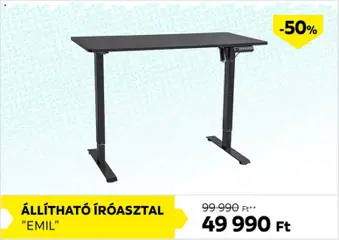 Möbelix akciós újság - amely érvényes a következő dátumtól: 05.03.2026 | Oldal: 5 | Termékek: Íróasztal