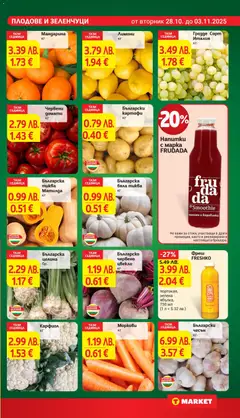 Преглед на Лимони, Лимони кг - Офертите са валидни от 28.10.2025 | Страница: 9