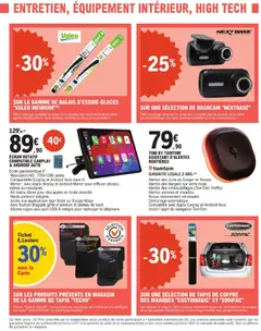 l'auto E.Leclerc - Prévisualisation de l'auto E.Leclerc catalogue valide à partir de 27.01.2026 | Page: 9 | Produits: Téléphone, Base, Navigation, Tapis