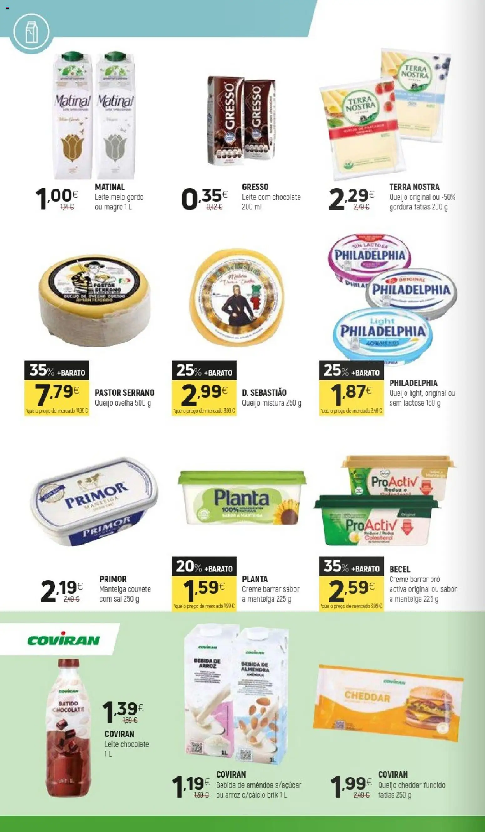 Coviran - folheto │ válido de 18.11.2025 | Página: 6 | Produtos: Sal, Manteiga, Queijo, Creme