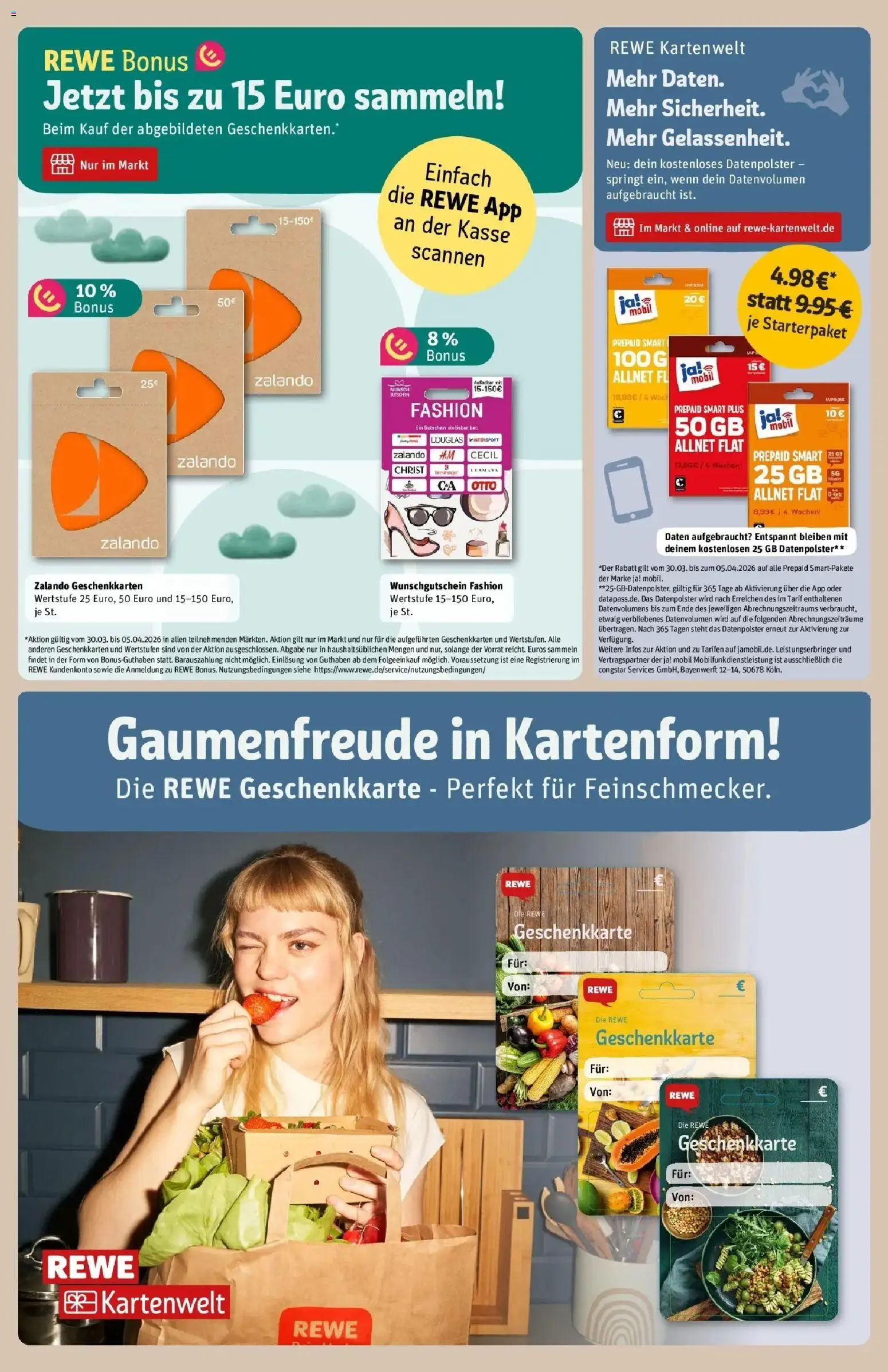 Rewe Prospekt Rheinzabern	 – gültig ab 30.03.2026 | Seite: 21