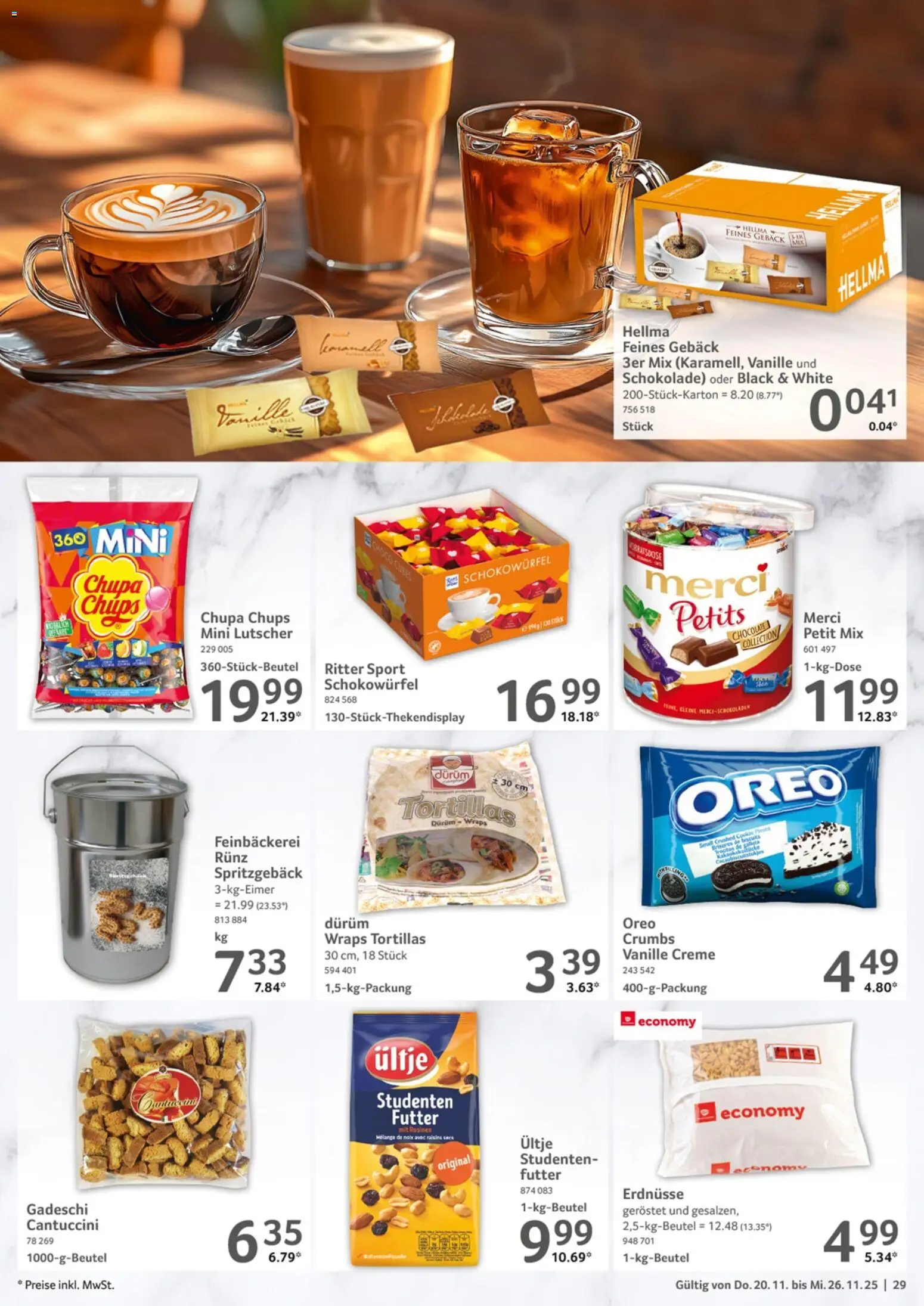 Selgros - Black Friday – gültig ab 20.11.2025 | Seite: 29 | Produkte: Merci, Schokolade, Ritter sport, Rosinen