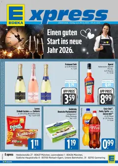 Edeka prospekt München	 ab 28.12.2025 gültig