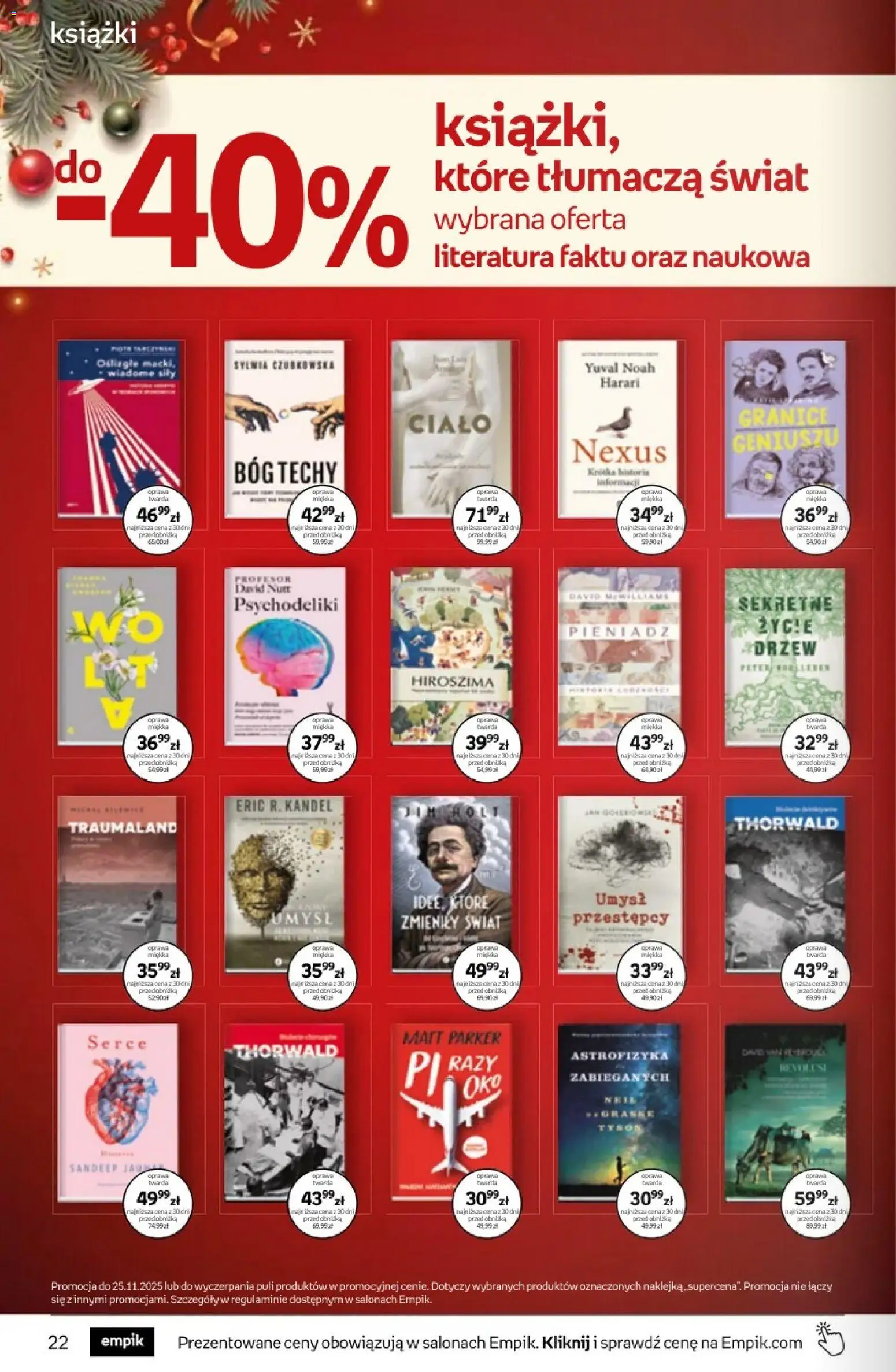 Empik Black Friday od 12.11.2025 | Strona: 22 | Produkty: Książki