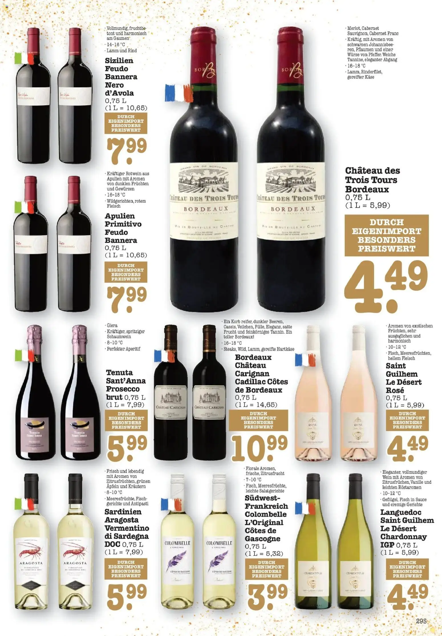 Edeka prospekt Bühlertal	 – gültig ab 08.12.2025 | Seite: 31 | Produkte: Rotwein, Korb, Prosecco, Salat