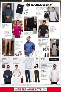 Selgros  Gastro - gültig ab dem 24.07.2025 | Seite: 39 | Produkte: Langarmshirt, Modem, Hose