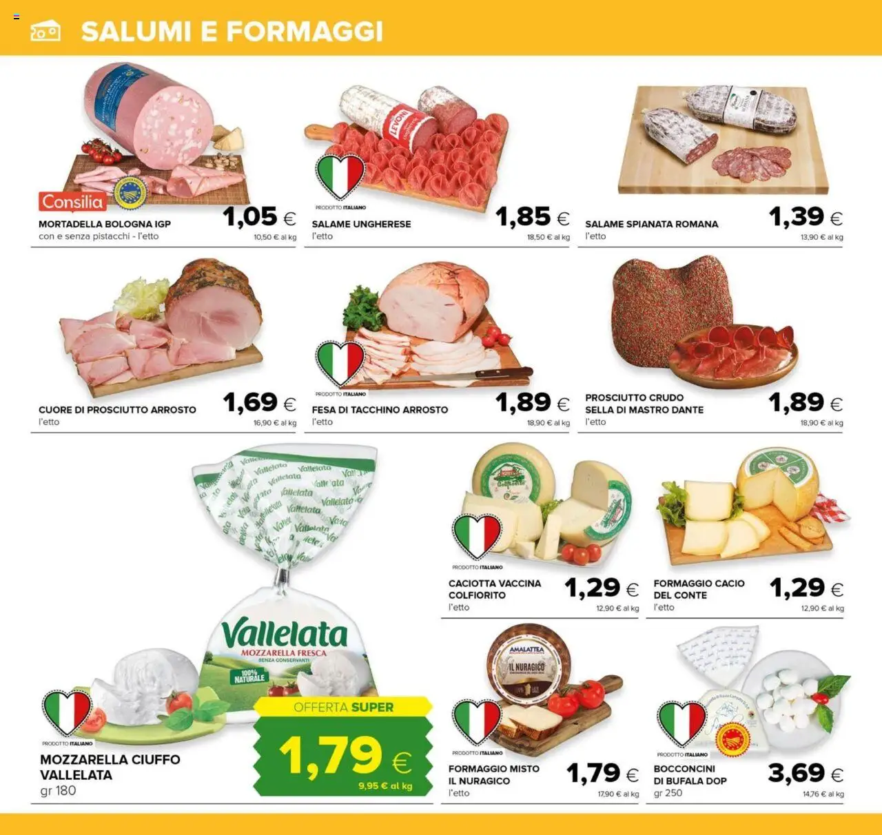 Volantino Oasi del 21.08.2025 | Pagina: 14 | Prodotti: Arrosto, Mozzarella, Mortadella, Pistacchi
