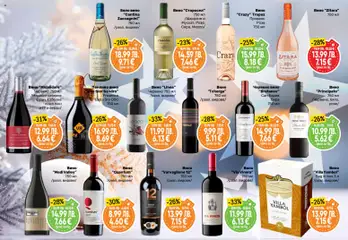 Преглед на Дар брошура - Коледа - Офертите са валидни от 11.12.2025 | Страница: 28 | Продукти: Вино, Бяло вино, Червено вино