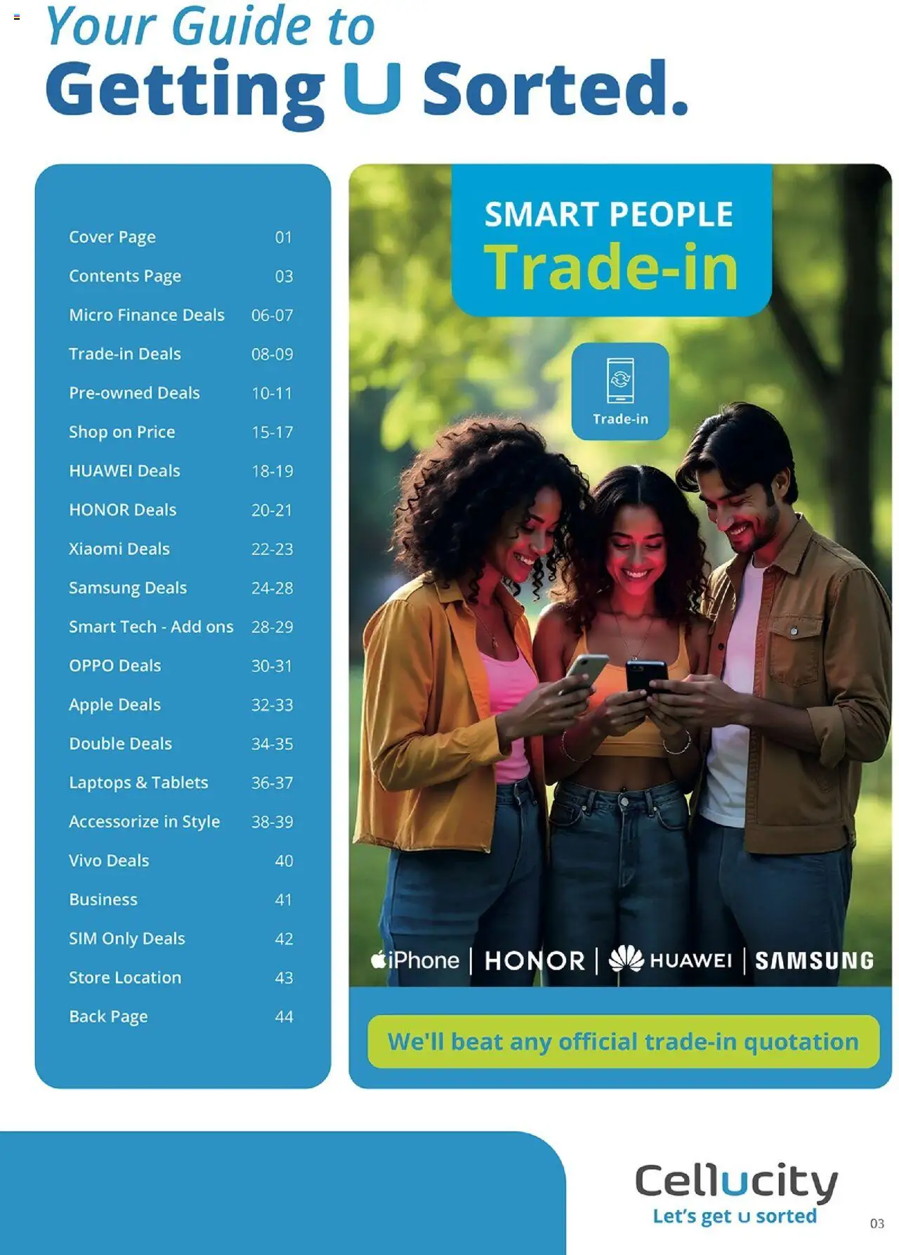 New Cellucity catalogue – valid from 09.09.2025 | Page: 3 | Products: Sim, Cover