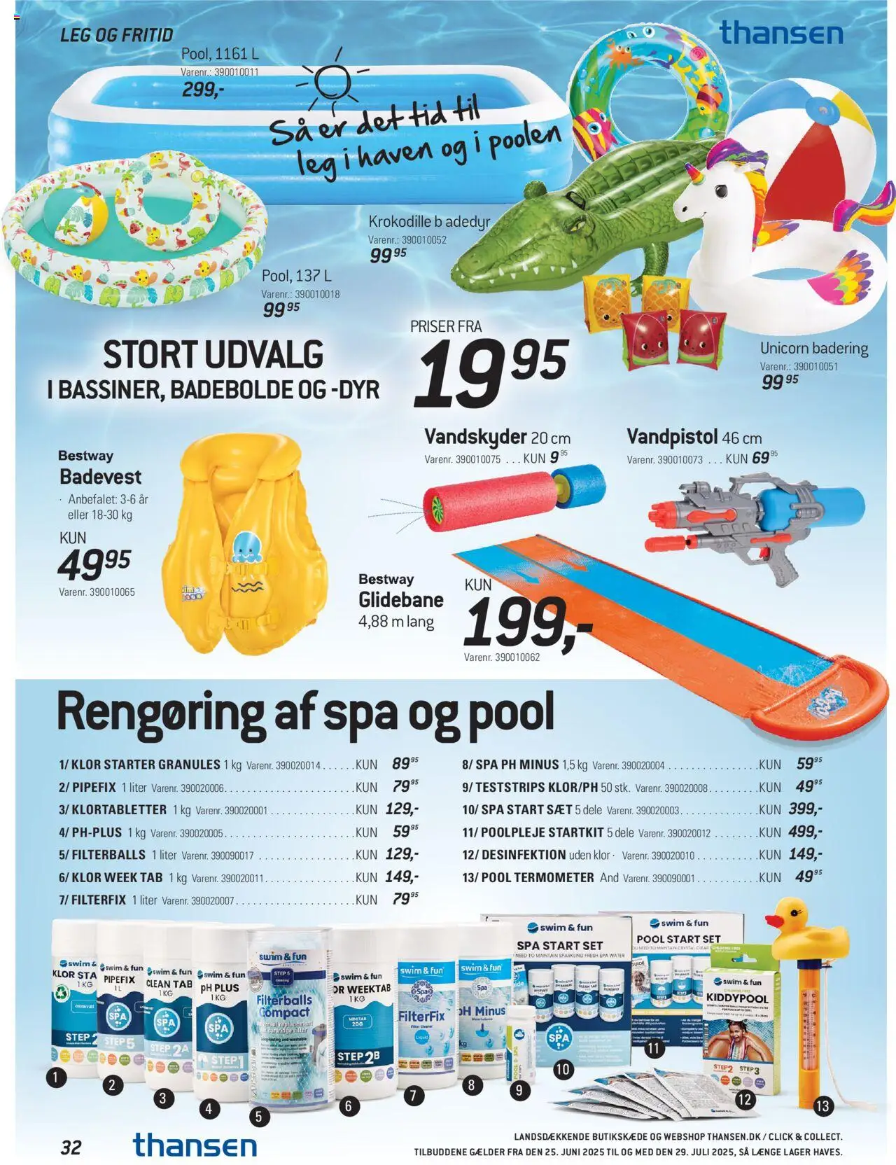 Thansen Tilbudsavis gyldig fra 25.06.2025 | Side: 32 | Produkter: Termometer