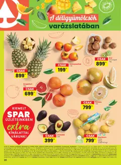 Spar Extra ajánlat - amely érvényes a következő dátumtól: 06.11.2025