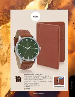 Justine specials catalogue – valid from 01.12.2025 | Page: 66 | Products: Watch, Wallet, Light