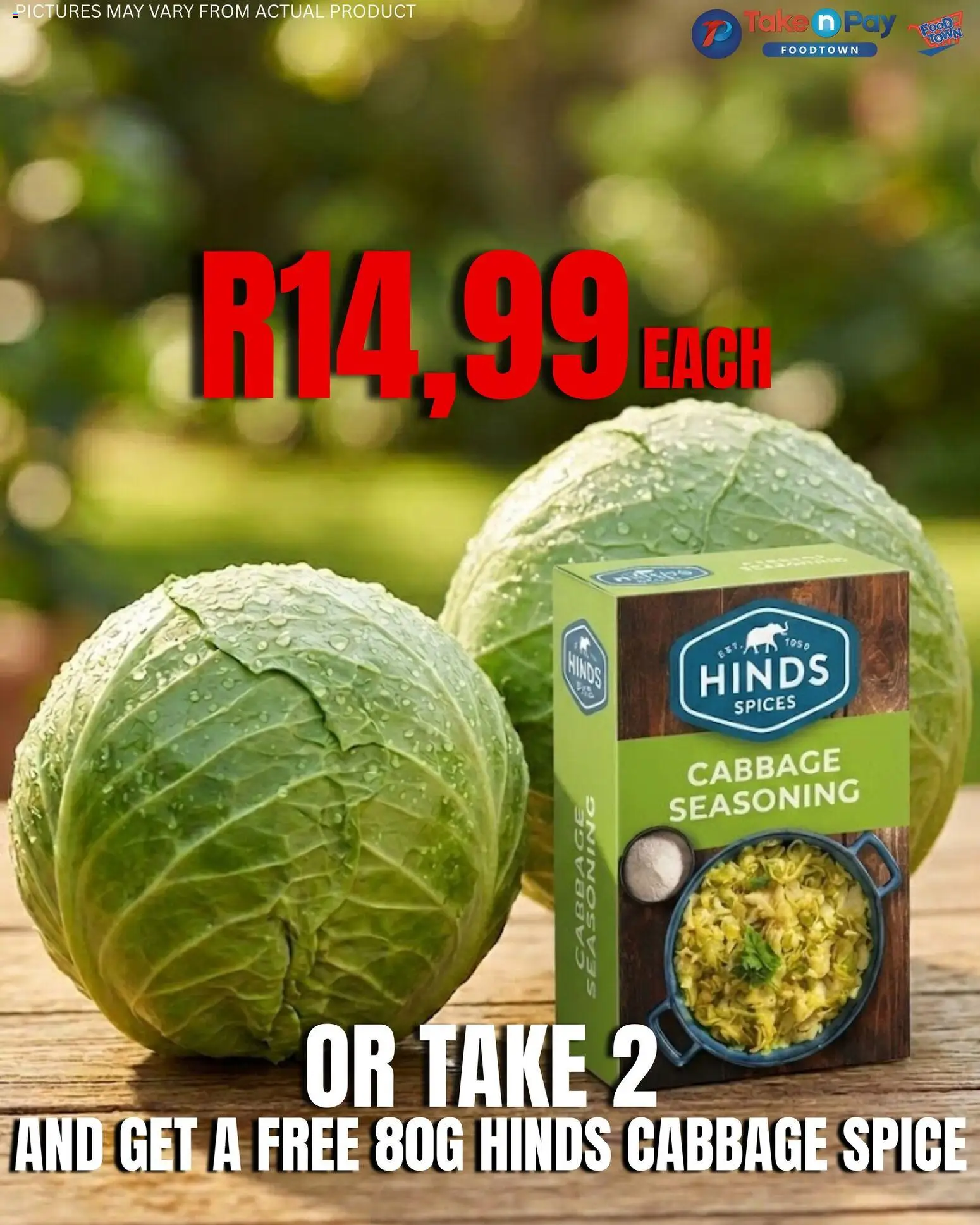 New Take n Pay catalogue – valid from 17.04.2026 | Page: 2 | Products: Seasoning, Spices