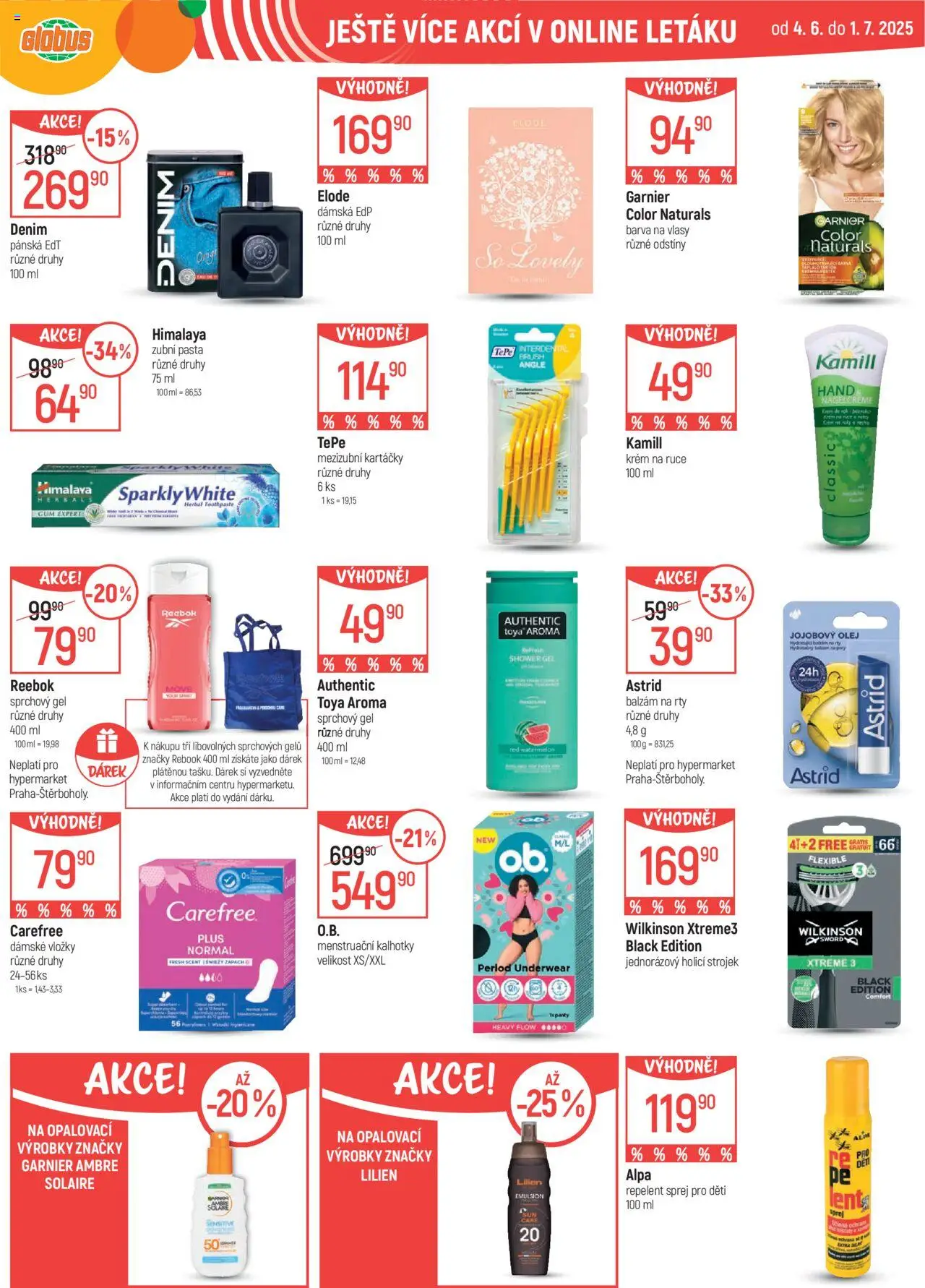 Globus leták - České Budějovice od 11.06.2025 | Strana: 51 | Produkty: Zubní pasta, Olej, Balzám na rty, Garnier Color Naturals