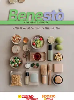 Anteprima del volantino Conad Superstore Benestò Piemonte catalogo valido a partire dal 15.01.2026