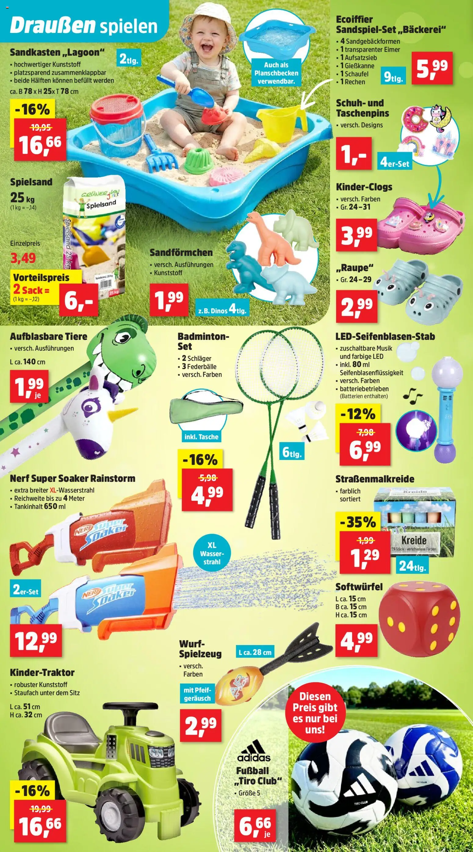 Thomas Philipps Prospekt – gültig ab 30.03.2026 | Seite: 12 | Produkte: Tasche, Batterien, Fußball, Wasser