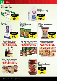 24.02.2026 tarihinden itibaren geçerli olan Onur Market kataloğu önizlemesi | Sayfa: 2