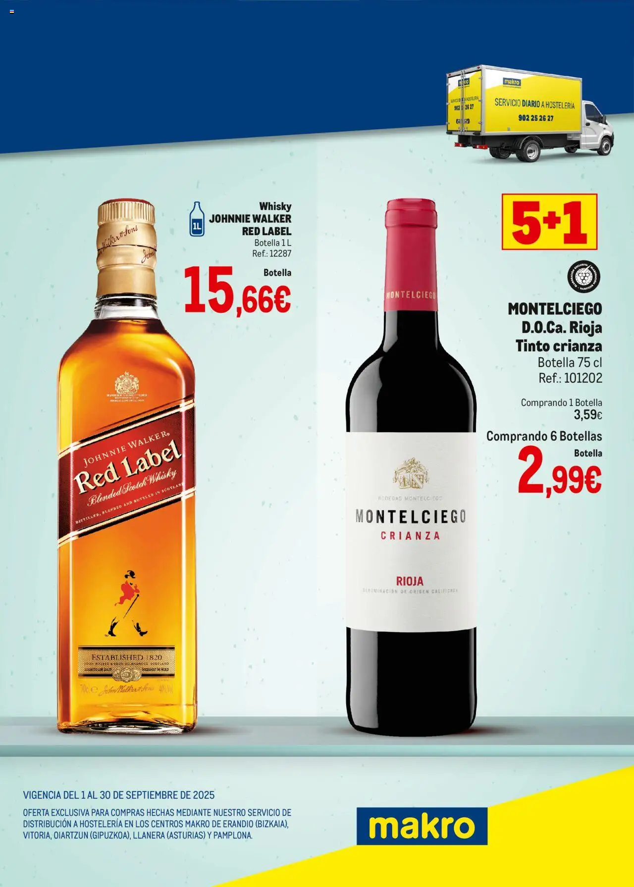 Makro - Destilados Norte 2 │ válido desde el 01.09.2025 | Página: 5 | Productos: Whisky