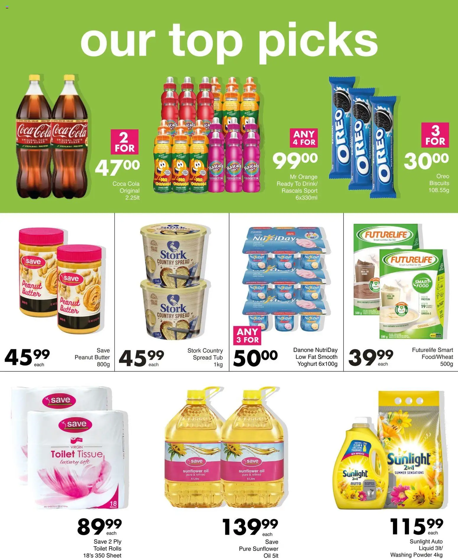 New Save catalogue – valid from 29.01.2026 | Page: 2 | Products: Fragrance, Powder, Peanut butter, Washing powder