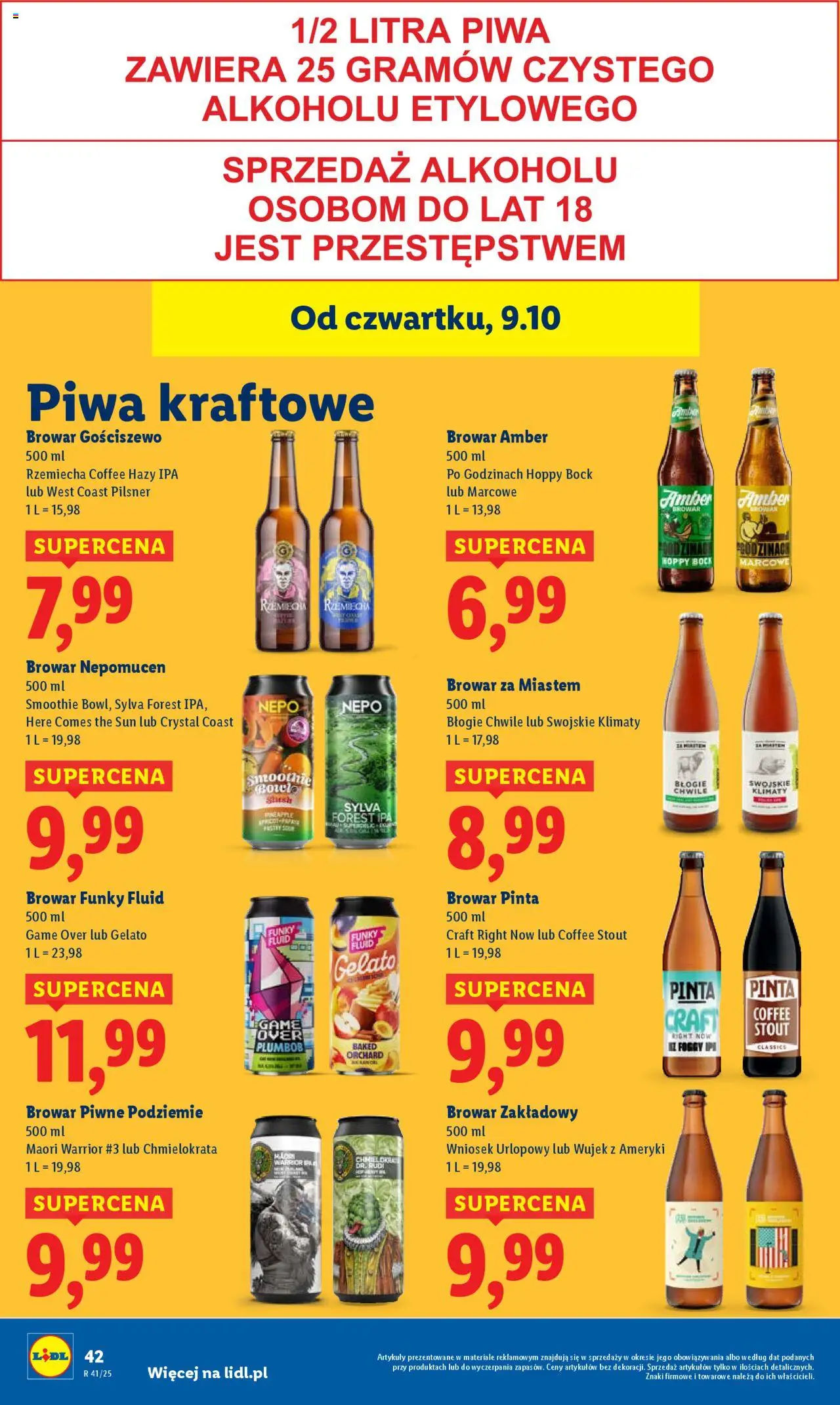 Lidl Gazetka od 09.10.2025 | Strona: 48 | Produkty: Smoothie