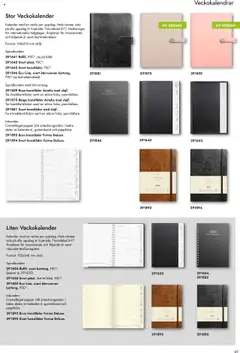 Lyreco - Almanackor och kalendrar 2025 - Förhandsvisning av reklamblad från butik Lyreco aktuell från 27.08.2024 | Sida: 27 | Produkter: Papper, Kalender