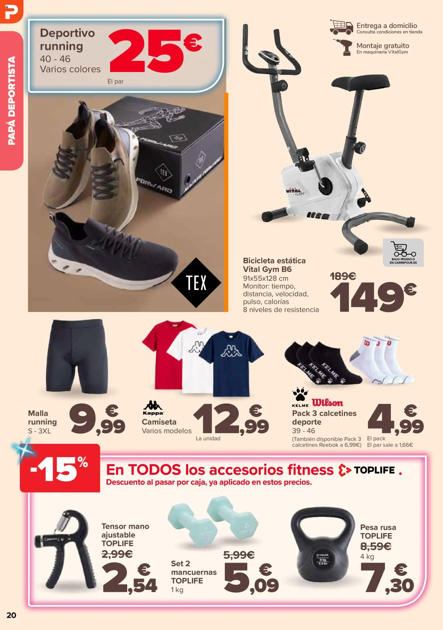 Carrefour folleto Dia del Padre │ válido desde el 04.03.2026 | Página: 20 | Productos: Bicicleta, Monitor