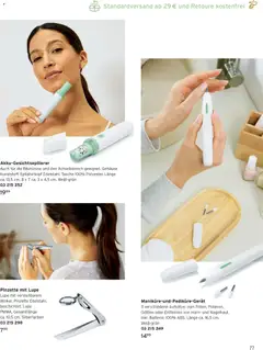 Tchibo Katalog Frühling ab 24.03.2026 gültig | Seite: 77 | Produkte: Tasche, Pinzette